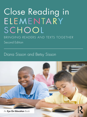 cover image of Close Reading in Elementary School